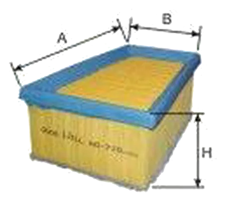 Воздушный фильтр AG 710 GoodWill