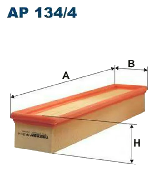 Воздушный фильтр Filtron AP134/4 RENAULT