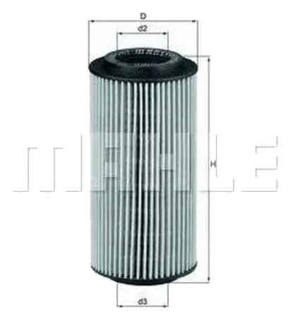 Масляный фильтр OX 179D Knecht