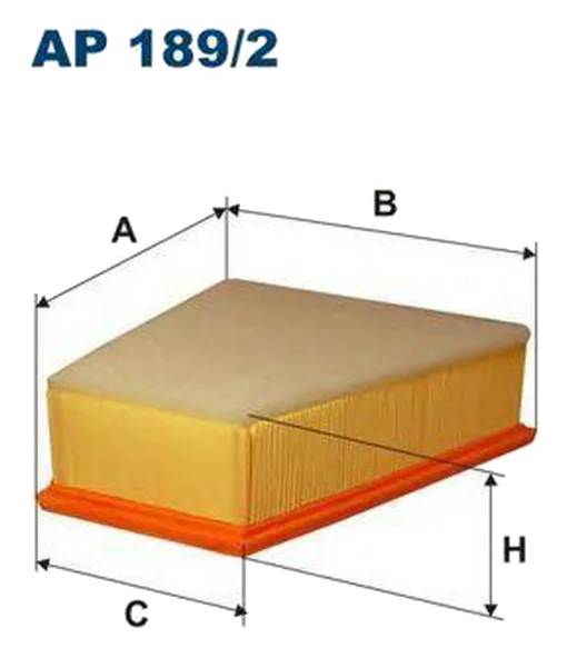 Воздушный фильтр Filtron AP189/2 VW GROUP